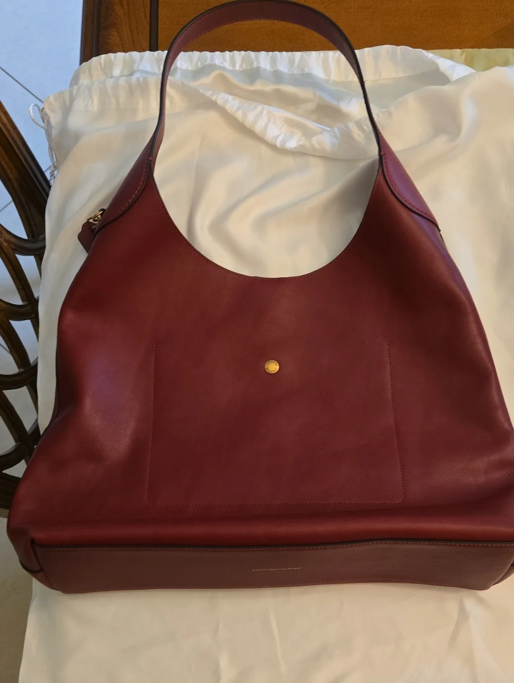 NWOT Coach Brooklyn 39 Shoulder Hobo Bag Merlot